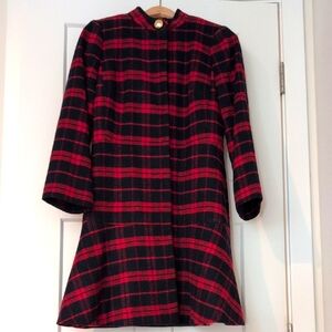 Draper James Plaid Coat